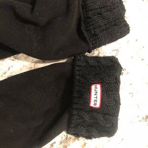 Hunter Black Knit Boot Liners